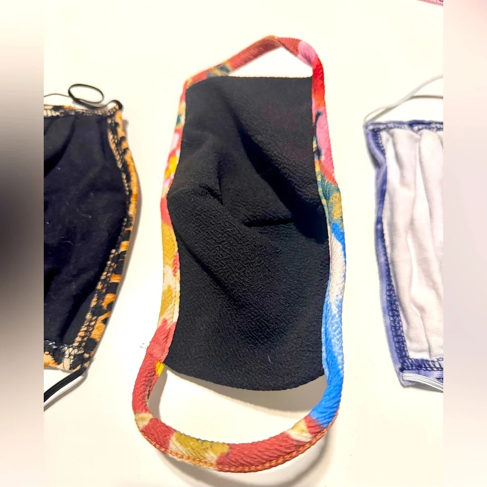FANCY FACE MASK Set of 4 NEW Fabric Cloth Masks!